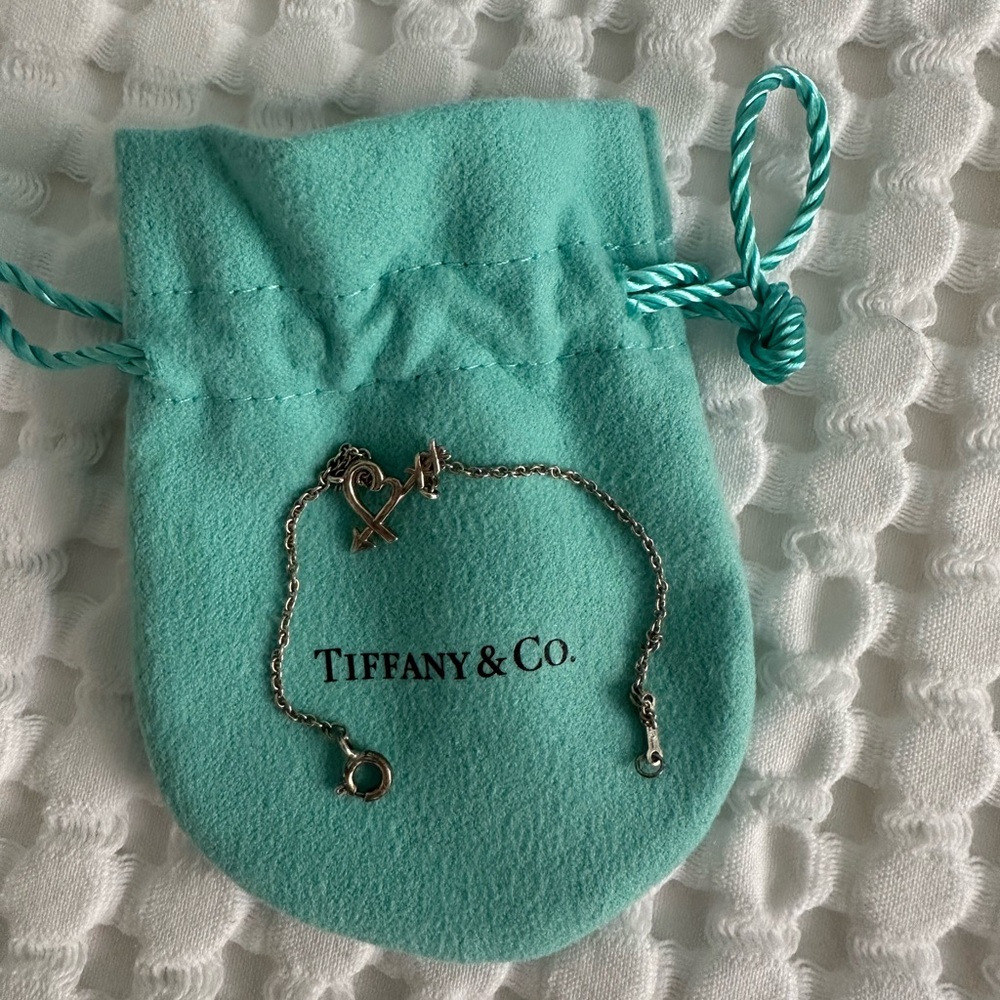 Tiffany & Co. Paloma Picasso Loving Heart Arrow Bracelet